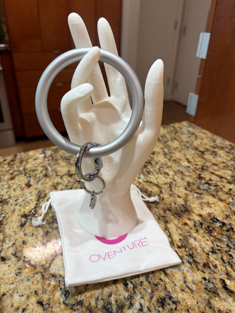OVENTURE "BIG O" KEY RING IN DUSTY